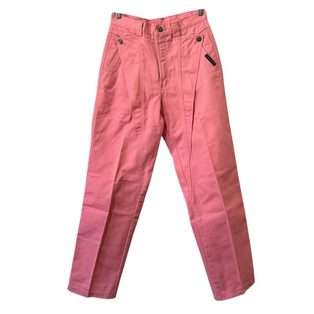 Rocky Mountain Jeans Pink Bareback Women Sz 29 Vintage Mom Jeans Western Cowgirl